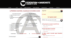 Desktop Screenshot of claaaaaash.federation-anarchiste.org
